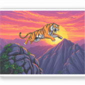 Fearless Leap Sticker (Voorkant)