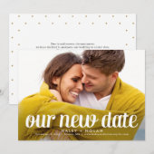 Fearless Love Photo Change La Carte Date (Devant / Derrière)