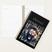 Fearless Roar – Bold Lion  Planner (Display)