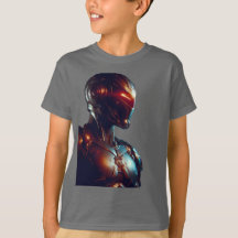 Fearless Robot Kinderen T-shirt
