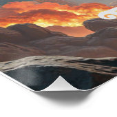 Fearless vrouw Warrior poster Perfect Poster (Hoek)