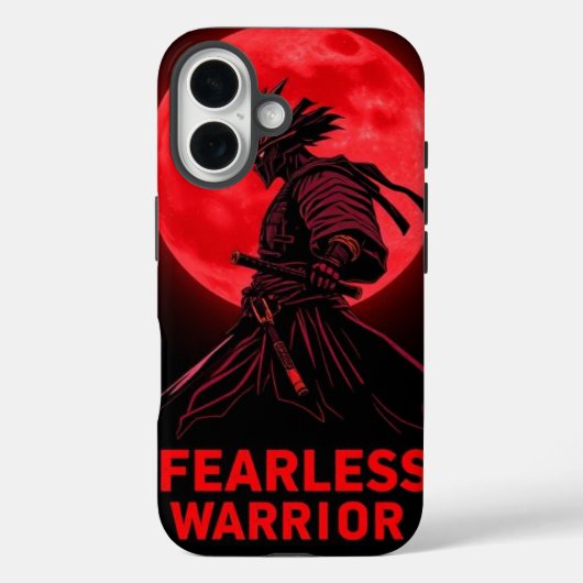 Fearless Warrior iPhone Case – Vet en beschermend (Achterkant)