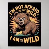 Fearless Wild Beer Adventure Art Poster (Voorkant)