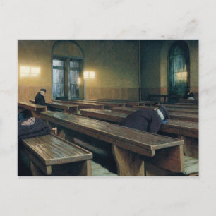 Feast Day in de Pio Albergo Trivulzio, 1892 Briefkaart