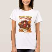 Feast Mode Activated – Funny Thanksgiving Turkey  T-shirt (Voorkant)