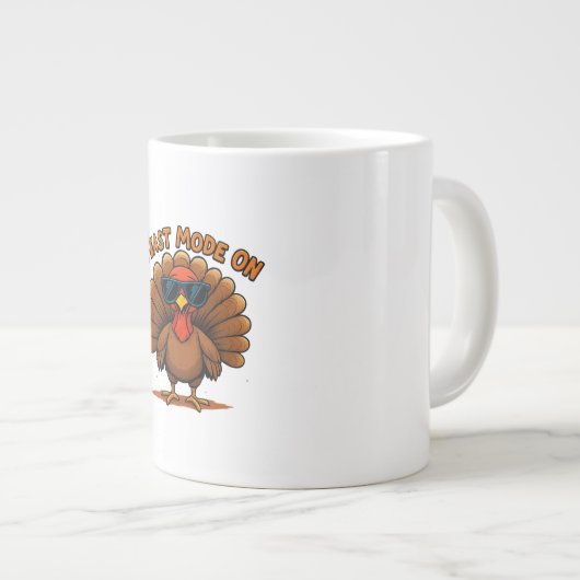 Feast Mode On Coffee Mug (Devant droit)