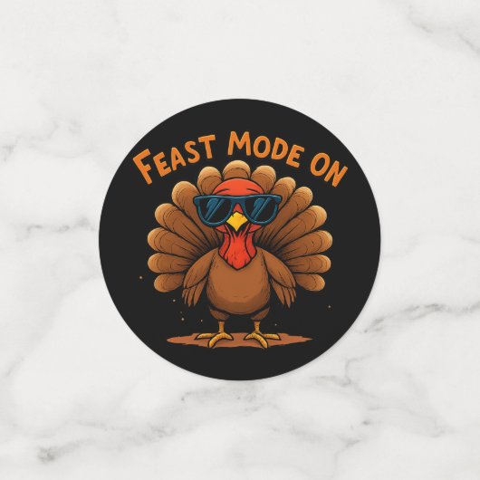 Feast Mode On Confetti (Kleine voorkant)