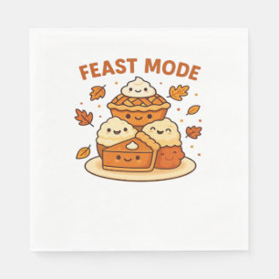 Feast Mode – Schattige Autumn Comfort Food Bord Bo Servet