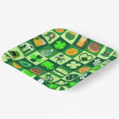 feast of saint patrick pattern  paper Bowls Papieren Bordje (Gebogen)