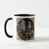 Feast onder een Ionic Portico, c.1720-25 Mok (Links)