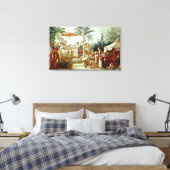 Feast van de Chinese keizer Canvas Afdruk (Insitu (Slaapkamer))