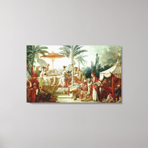 Feast van de Chinese keizer Canvas Afdruk