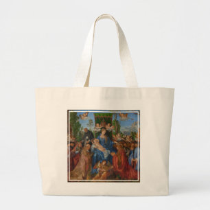 Feast van het Roos Garlands, 1506 (olie op hout) Grote Tote Bag