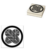 Feather Asano Taka no Ha Patroon Rubber Stamp Rubberstempel (Gestempeld)