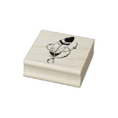 Feather Beads Tribal Boho Amulet Rubberstempel (Stempel)