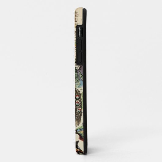 Feather Bird Wildlife Antiek veren Case-Mate iPhone Case (Achterkant/links)