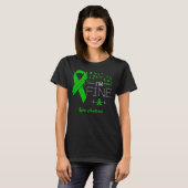 Feather Birds I'm Fine Lyme Awareness T-shirt (Voorkant volledig)