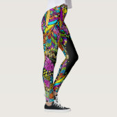 Feather Fun Pop Fashion Leggings (Droite)