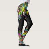 Feather Fun Pop Fashion Leggings (Droite)