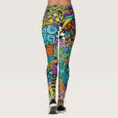 Feather Fun Pop Mode 4 Leggings (Dos)
