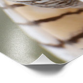 Feather Great Horned Owl Foto Afdruk (Hoek)