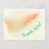 Feather Hartelijk dank Briefkaart (Voorkant)