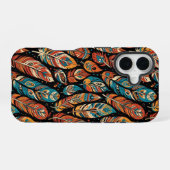 Feather iPhone Case 16 Hoesje (Achterkant horizontaal)