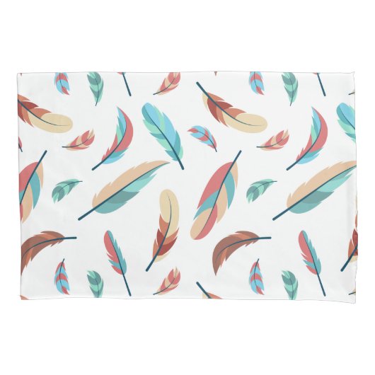 Feather pattern kussensloop (Voorkant)