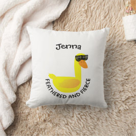 Feathered and Fierce Kussen