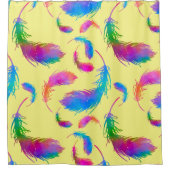 Feathered Rain in Sunshine Douchegordijn (Voorkant)