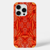 Featherfractaal ontwerp - rood Case-Mate iPhone case (Achterkant)
