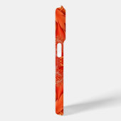 Featherfractaal ontwerp - rood Case-Mate iPhone case (Achterkant / Rechts)