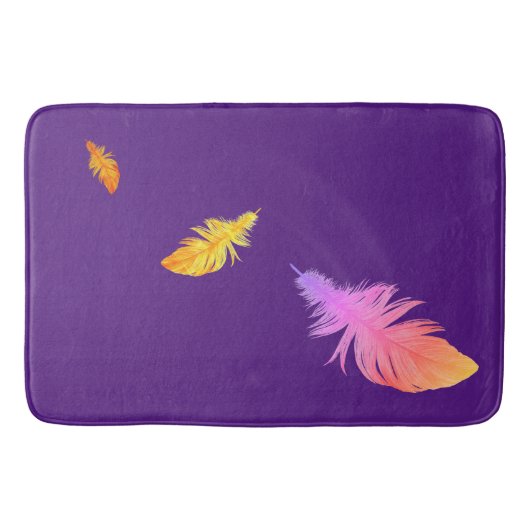Feathers Design Bath Mat (Voorkant)
