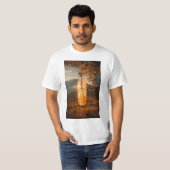 Feather's Grace - Elegante T-shirt Design (Voorkant volledig)