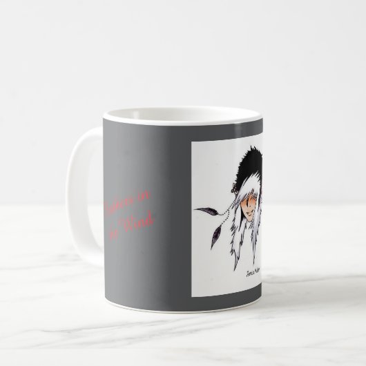 Feathers in the Wind Mug (Devant gauche)