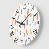 Feathers Luxury Trendy Boho Collectie Grote Klok (Hoek)