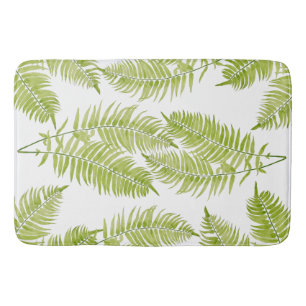 Feathery Fern op een bath Mat