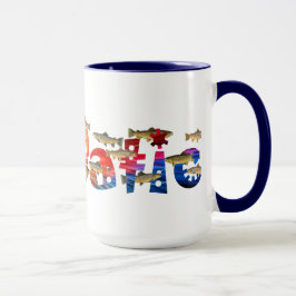 Featic Brown Trout Coffee Mok