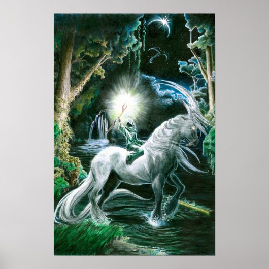 Featurless Knight Poster (Voorkant)