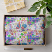 Februari, 8 het Weefselpapier van de Dag Tissuepapier (Geschenk)