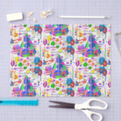 Februari, 8 het Weefselpapier van de Dag Tissuepapier (Craft)