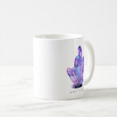 Februari Birthstone - Amethyst Waterverf | Mok (Voorkant rechts)