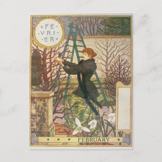 februari briefkaart (Voorkant)