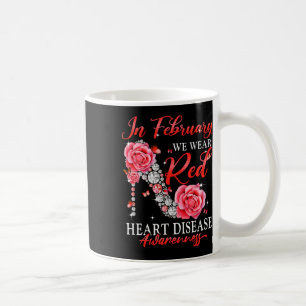 Februari Draag we Red Butterfly Heart Disease Awar Koffiemok