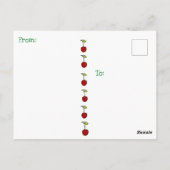 Februari is het Briefkaart van de Nationale Kersma (Achterkant)