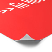 Februari is Maand van de Bewustmaking van de Zwang Poster (Hoek)