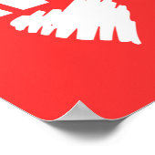 Februari maand van de Bewustmaking van de Hartziek Poster (Hoek)