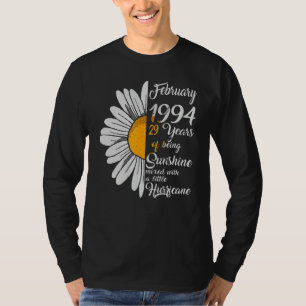 Februari Meisjes 1994 Shirt 29th Birthday Gifts 29
