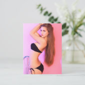 Februari Model van de maand Briefkaart (Staand voorkant)