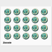 Februari Moon Fairy Stickers (Vel)